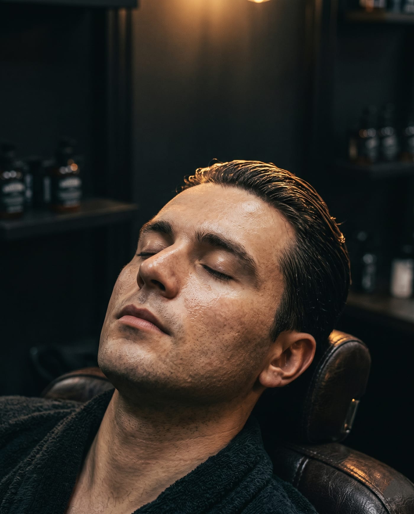 جلسة عناية بالبشرة للرجال في Red Gents Salon دبي